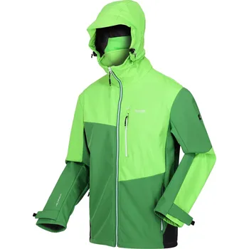 pánská softshellová bunda REGATTA - FLDGRN/JSGRN - 3XL (Regatta HewittsIX Jacket Mens)