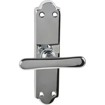 Okenní klika MARCHESI okenní rozvora ALT-WIEN viditelné šroubování, délka 85, leštěná mosaz