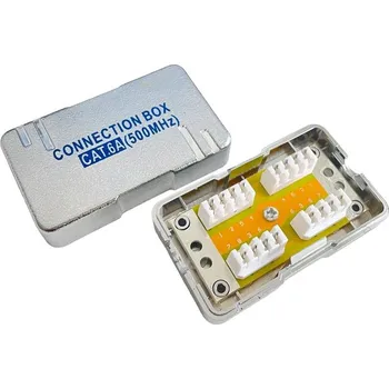 Patch panel Spojka Conexpro STP Cat6a Spojovací box zářezový