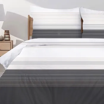 Povlečení Bavlněné prostěradla z prémiové bavlny - pruhované Šířka: 220 cm | Délka: 200 cm