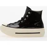 Tenisky Converse Chuck Taylor All Star Lift Double Stack Platform Patent Leather Hi Black/ Egret/ Black EUR 36.5