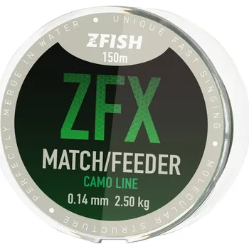 Modelářská překližka ZFISH vlasec ZFX Match/Feeder CamoLine 150m - 0,14mm ZFISH vlasec ZFX Match/Feeder CamoLine 150m - 0,14mm