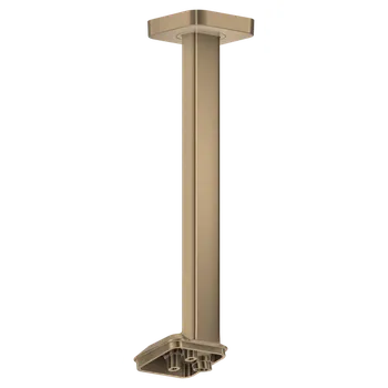 Tyč na sprchový závěs Axor ShowerSphere - Přívod od stropu 300 mm pro hlavovou sprchu 1jet, kartáčovaný bronz 39767140