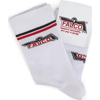 Pánské ponožky FALCO ponožky - vysoké bílé