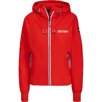 Dámská větrovka PitBull West Coast - dámská letní bunda AARICIA HILLTOP červená Barva: Červená, Vel: S