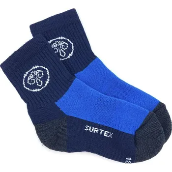 Ponožky Surtex jaro léto 70% Merino Modré 34 - 35
