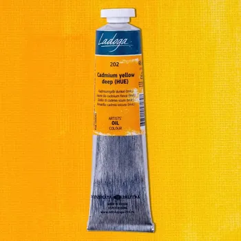 Výtvarná barva Ladoga - olejové barvy 202 Cadmium Yellow Deep 46 ml