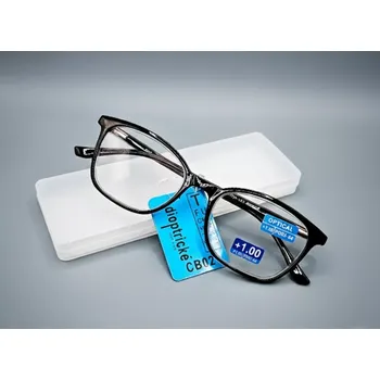 Brýle na čtení Čtecí dioptrické brýle JingGlass SLIM CB02, plastové, +1,0 dioptrie, unisex, s pouzdrem (dioptrické brýle +1.00 | čtecí brýle | brýle na čtení | JingGlass SLIM | JingGlass CB02 | brýle s pouzdrem | čtecí brýle | unisex čtecí brýle | lehké brýle na čtení |