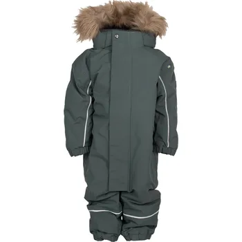 Kojenecká kombinéza LINDBERG SWEDEN DĚTSKÁ ZIMNÍ KOMBINÉZA LINDBERG SWEDEN, NORDIC BABY 10 000 MM, DARK TEAL Velikost: 80