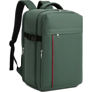 Městský batoh KONO 2504 Batoh na notebook 15.6" Zelená 40cm 20L