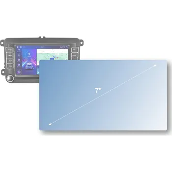 Příslušenství pro autorádio Everest antireflexní ochranné nano sklo FO05 - 7''