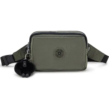 Ledvinka Kipling Crossbody kabelka/Ledvinka Abanu Multi Green Moss