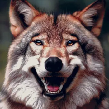 Dekorativní magnet Magnetic Wolfie Ai 3D magnet