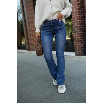 Pánské džíny Jeans tmavě modré netrhané Jeans: 28/S