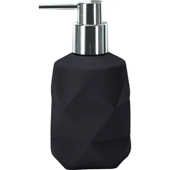 Dávkovač mýdla Kleine Wolke koupelnové doplňky Crackle - Black, dávkovač