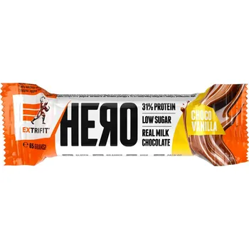 Extrifit Hero Protein Bar 31% 65 g choco vanilla