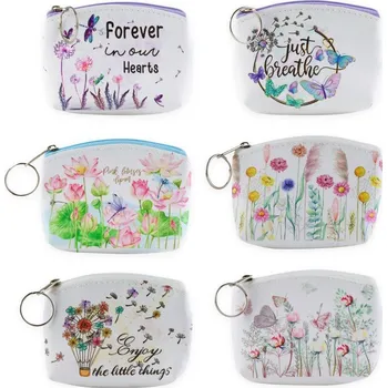 Peněženka PENĚŽENKA FLOWERS , 6 motivů, rozměry 10x7x2cm NOVINKA ACCENTRA