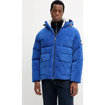 Péřová bunda Tommy Hilfiger MW0MW41361 modrá 57X, vel. S