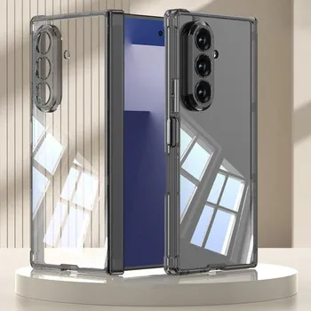 Pouzdro na mobilní telefon GKK 121339 GKK AIRBAG Průhledný kryt pro Samsung Galaxy Z Fold7 5G TRANSPARENT BLACK