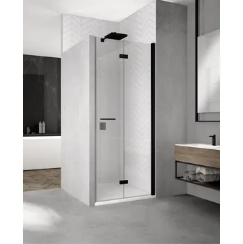 Sprchové dveře Ronal (Sanswiss) Ronal, SOLINO Black Line dvoudílné skládací dveře SOLF1 Šířka: 70 + doprava zdarma + při platbě převodem sleva