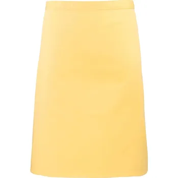 PREMIER PR 151 / Zástěra do pasu krátká - lemon Univerzální