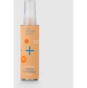 Přípravek na opalování Tónovaný opalovací krém SPF 50 i+m Naturkosmetik