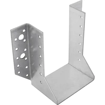 Tesařské kování DOMAX WB trámová botka WB 30 - 100 x 140 x 75 x 2 mm (10 ks)