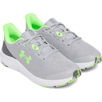 Pánská sportovní obuv Dětské běžecké boty Under Armour BGS PURSUIT 4 K šedé 3028267-011 - EUR 37,5 | UK 4,5 | US 5