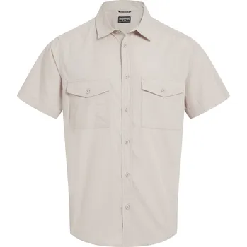 Pánská košile Pánská košile Craghoppers Kiwi II Short Sleeved Shirt Velikost: L / Barva: béžová