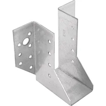 Tesařské kování DOMAX WB trámová botka WB 8 - 45 x 108 x 75 x 2 mm (10 ks)