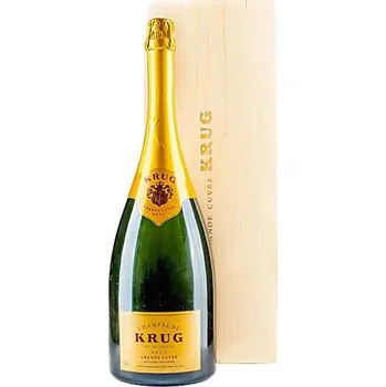 Krug Grande Cuvée Jéroboam (3l) v dřevěné krabičce