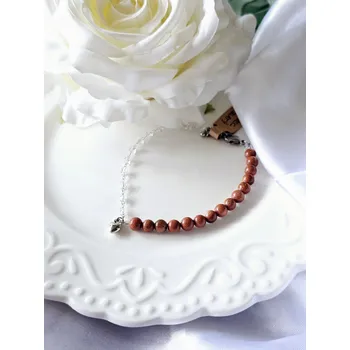 Náramek Michaella náramky Náramek zlatý živec Barva: Stříbrná