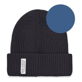 Kojenecká čepice En Fant Pletená čepice s podšívkou - Star Sapphire, vel. 48