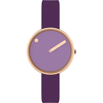 Hodinky Picto 43303-3512R Ladies Watch Violet Glow Silicone 30mm 5ATM