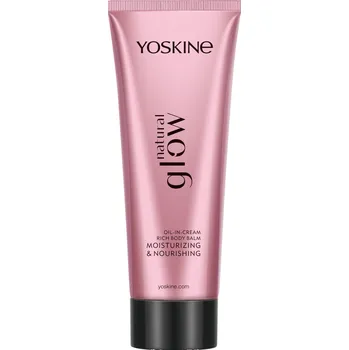 Yoskine Natural Glow hydratační a revitalizační tělový balzám s bohatou texturou oil-in-cream, 200 ml