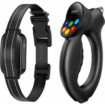 Obojek pro psa Elektrický obojek proti kůře Rojeco PD800 (černý)