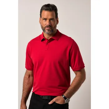 Pánské tričko JP1880, Plus size Polokošile JP1880 FLEXNAMIC®, krátké rukávy, do 8XL pro plnoštíhlé nadměrná velikost, 840391530-1907, červený, 8XL, Plus size oblečení, Oblečení pro vysoké muže, Nadměrné velikosti, Oblečení pro plnoštíhlé.