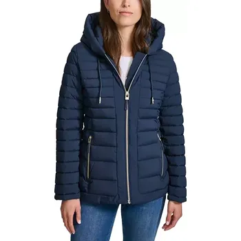 Tommy Hilfiger dámská zimní bunda krátká Hooded modrá S