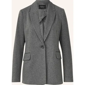 S.Oliver Black Label Dámský Blejzr, tmavě šedá / bílá, 46