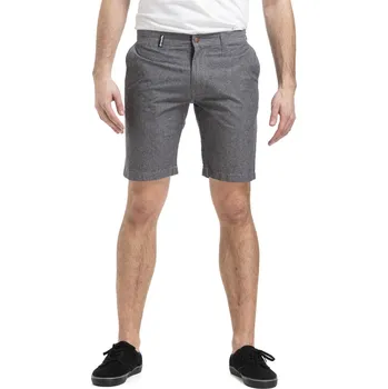 Pánské kraťasy Meatfly Anthrax 19 Shorts F - Melange Grey | Šedá | Velikost 32