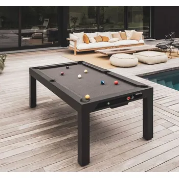 Kulečníkový stůl Kulečníkový stůl Cornilleau Classic Pool černý rám/tmavě šedá deska