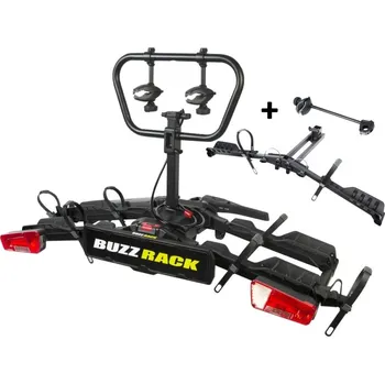 Nosič kol BUZZRACK SCORPION PRO 2 + ADAPTÉR - nosič 3 kol na tažné zařízení