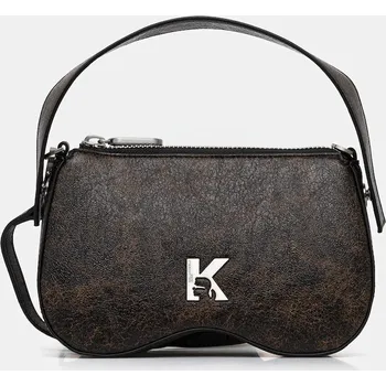 Kabelka Kabelka Karl Lagerfeld Jeans hnědá barva, A4W30282 88X, vel. ONE SIZE