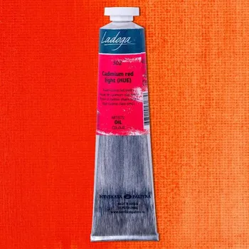 Výtvarná barva Ladoga - olejové barvy 302 Cadmium Red Light 46 ml