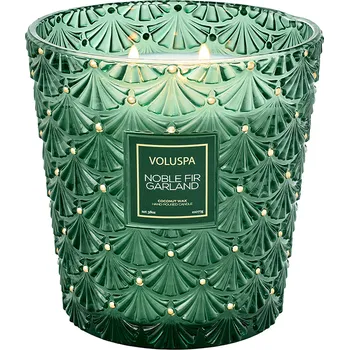 Svíčka Voluspa – svíčka Noble Fir Garland (Vánoční girlanda), 1077 g