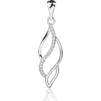 Přívěsek JKB Jewel Stříbrný přívěsek se zirkony Saba