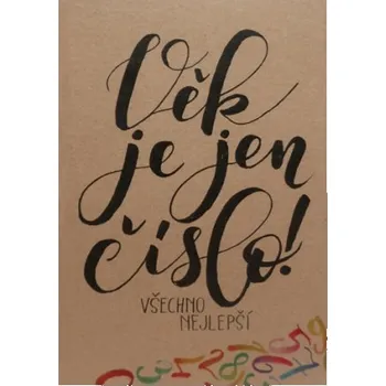 Přáníčko BeBechy – recyklovaný papír - Věk tiskopis