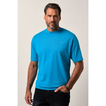 Pánské tričko JP1880, Plus size Tričko, kolekce Basic, pohodlný břišní střih, XXL až 10XL pro plnoštíhlé nadměrná velikost, 712616760-1456, tyrkysový, 7XL, Plus size oblečení, Oblečení pro vysoké muže, Nadměrné velikosti, Oblečení pro plnoštíhlé.