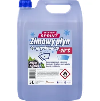 Nemrznoucí směs do chladiče Parys Zimní kapalina do ostřikovačů -20°C, ostružina s borůvkou 5L