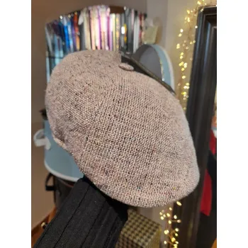 Čepice Letní Bekovka bílá s barvou hedvábí Personality s gumou - SVĚTLÁ S/M (55-57 cm)